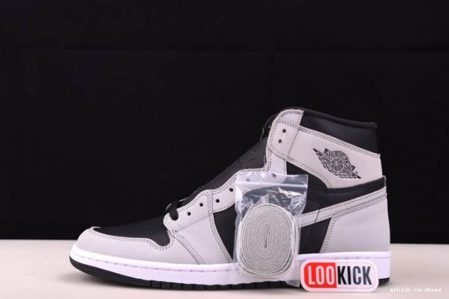 White High Smoke Retro 1 Grey Jordan Black Light 555088-035 Air 0701